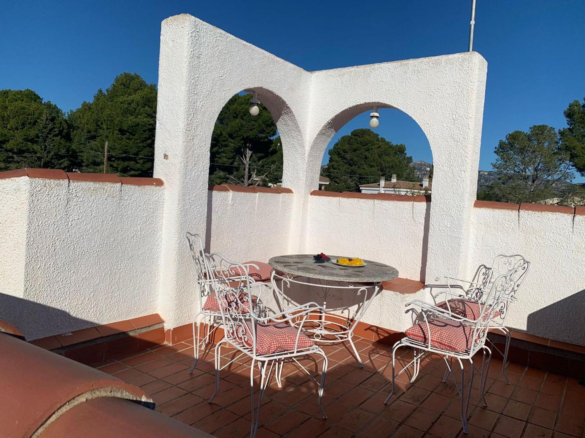 Villa Dos Calas - Bonita Villa De Estilo Rustico Y Piscina De Agua Salada L'Ametlla de Mar Exterior foto