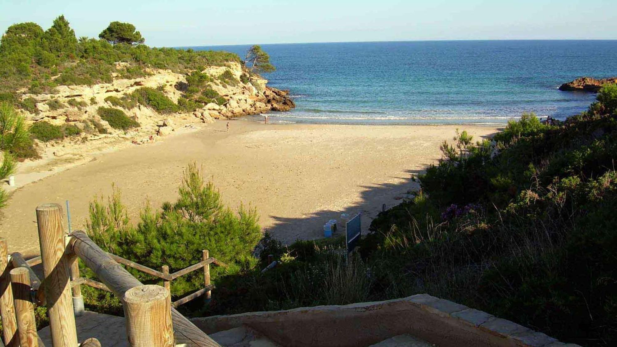 Villa Dos Calas - Bonita Villa De Estilo Rustico Y Piscina De Agua Salada L'Ametlla de Mar Exterior foto